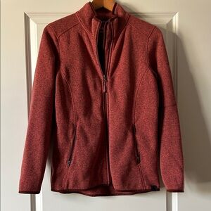 L.L. Bean Maroon Knit Sweater